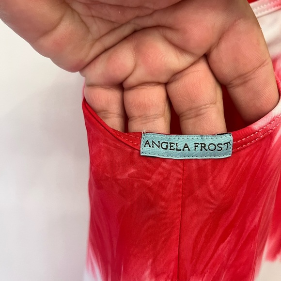 Girls Maxi Dress Tie Back Size 10 🇺🇸🇺🇸4th of July! - Picture 5 of 8